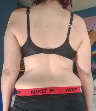 Body Type Two (BT2) Female Full Back - The Four Body Types Research Participant 537 - Fellow One Research Body Type Shape Test