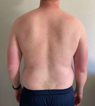 Research Participant 536 - Diary Day One - Full Back