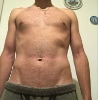 Body Type Two (BT2) Male - Fellow One Research Body Type Shape Test - The Four Body Types Research Participant 700