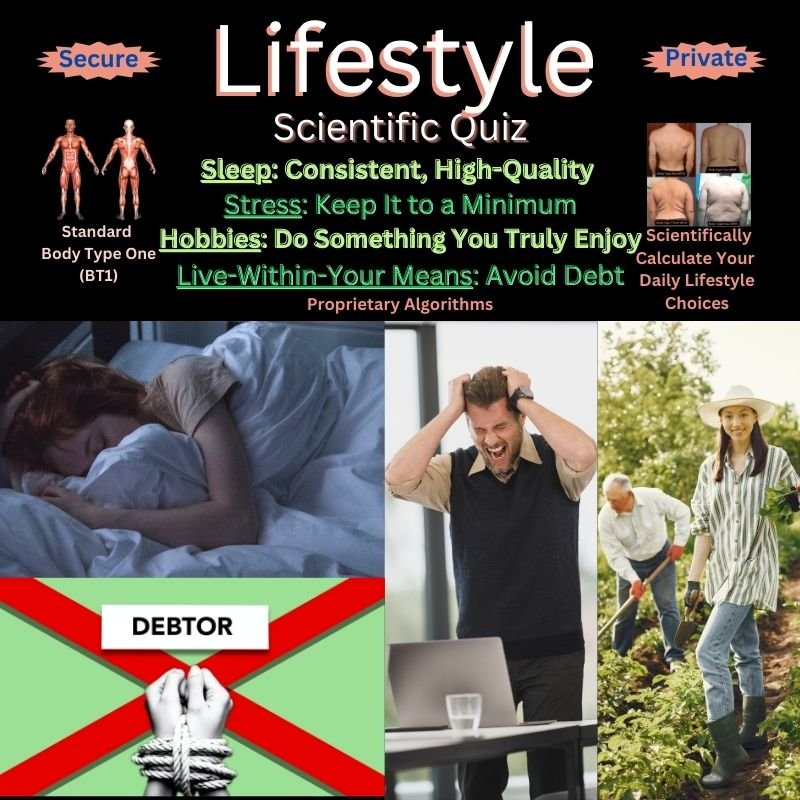 Scientific Lifestyle Quiz